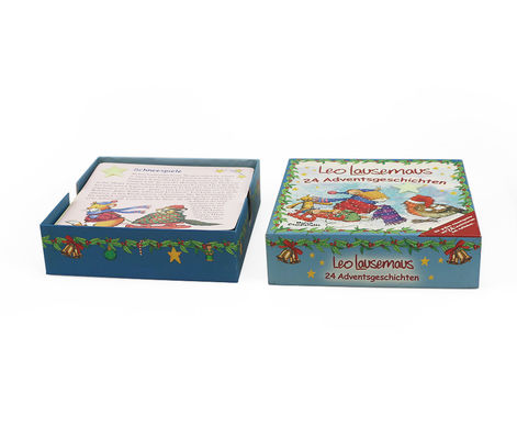 Square Card Full Cover Children Board Card Printing and Package