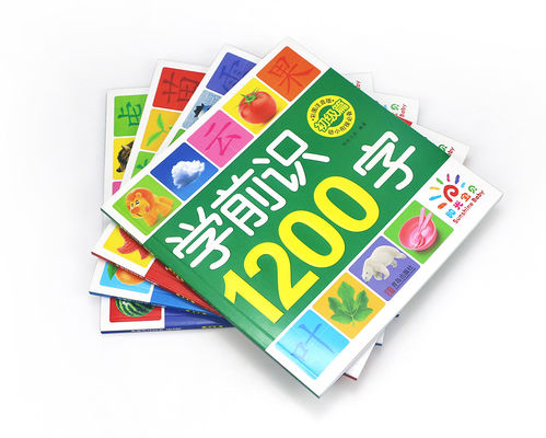 Softcover Full Color Customized Children Learn To Read Book Printing