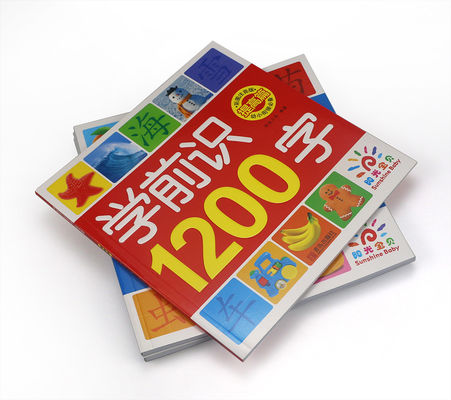 Softcover Full Color Customized Children Learn To Read Book Printing