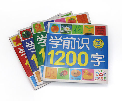 Softcover Full Color Customized Children Learn To Read Book Printing