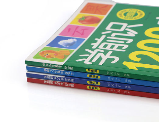 Softcover Full Color Customized Children Learn To Read Book Printing