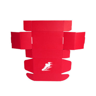Collapsible Cardboard Shoe Box Shipping Box Custom Printing