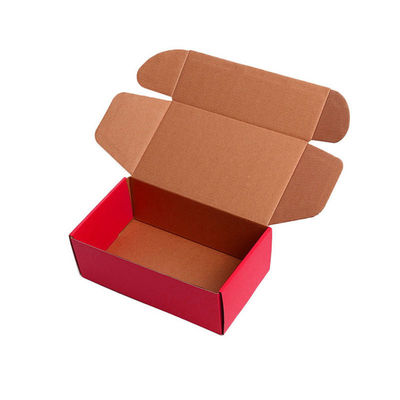 Collapsible Cardboard Shoe Box Shipping Box Custom Printing
