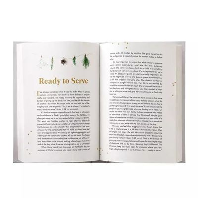 High Thickness Hard Cover Book Customize Printing With Large Amount Pages