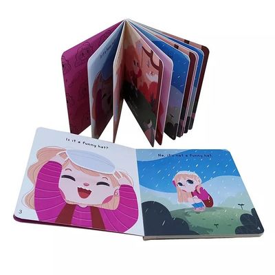 Customize Printing Service Board Paper Book For The Author And Publishing House