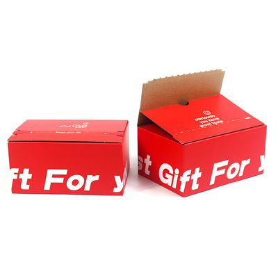 Custom Easy Tear Strip Opening Seal Zipper Carton Box Corrugated Cardboard Boxes