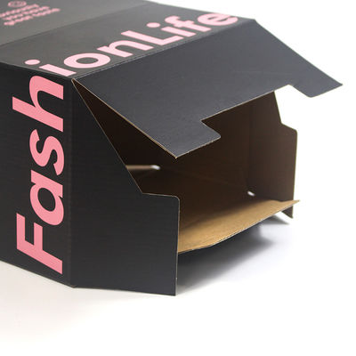 Wholesale Zipper Carton Box Shipping Corrugated Cardboard Storage Carton Box With Tear Strip