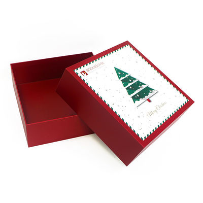 Eco Friendly Christmas Gift Set Cardboard Packaging Lid and Base Gift Box