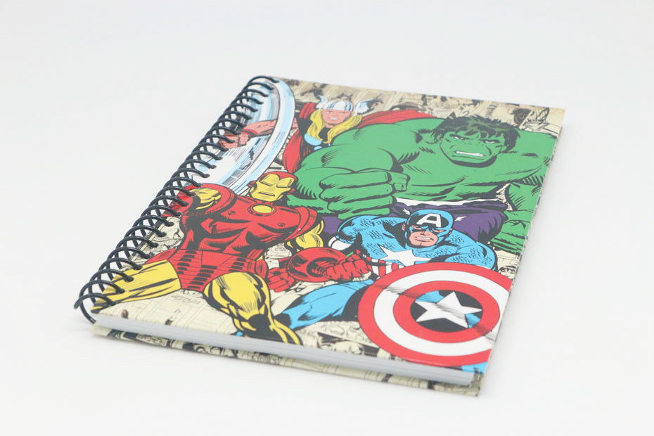 Hardcover Printing Custom Journals Comic Double Binder Rings