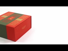 Prezzi di stampa di alta qualità Luxury Gold Foil Suger Magnetic Folding Gift Box With Handle