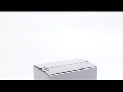 Scatola di spedizione a cerniera con striscia di cerniera Commercio di spedizione adesivo Teal Scatola di spedizione auto sigillata aperta